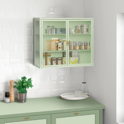 Modern Wall Cabinet with Three-tier Storage_4